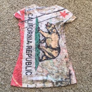 Free with purchase California republic T-shirt